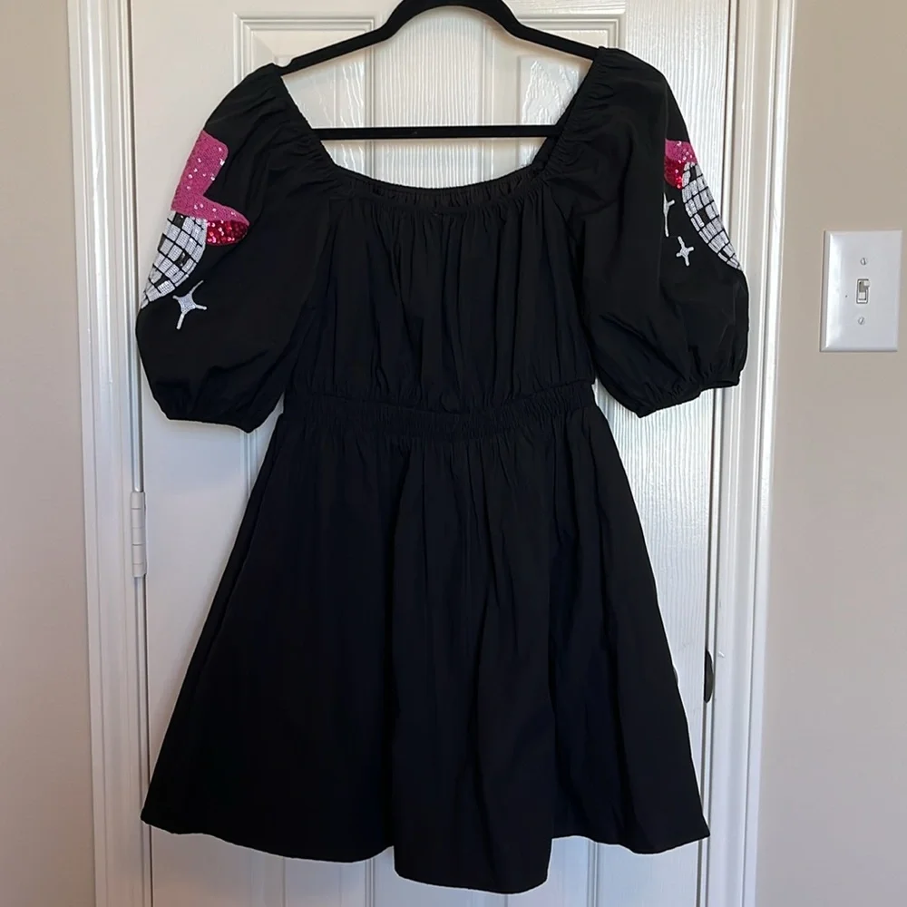 Fantastic Fawn Disco Skater Dress - Picture 9 of 13